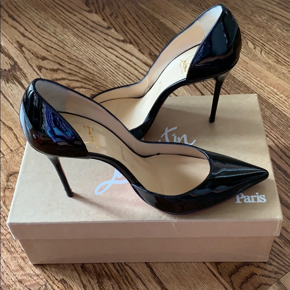 Black Christian Louboutin shoes